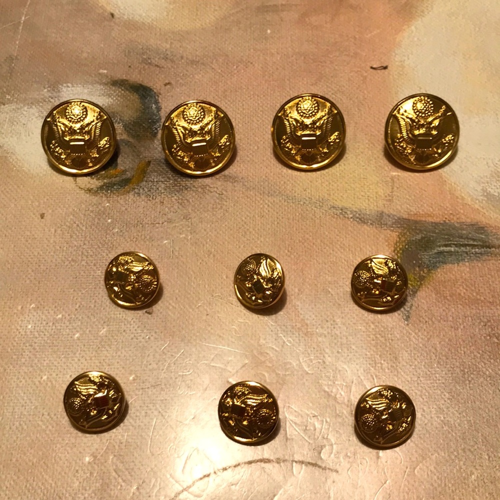 Army Blazer Buttons - image 1
